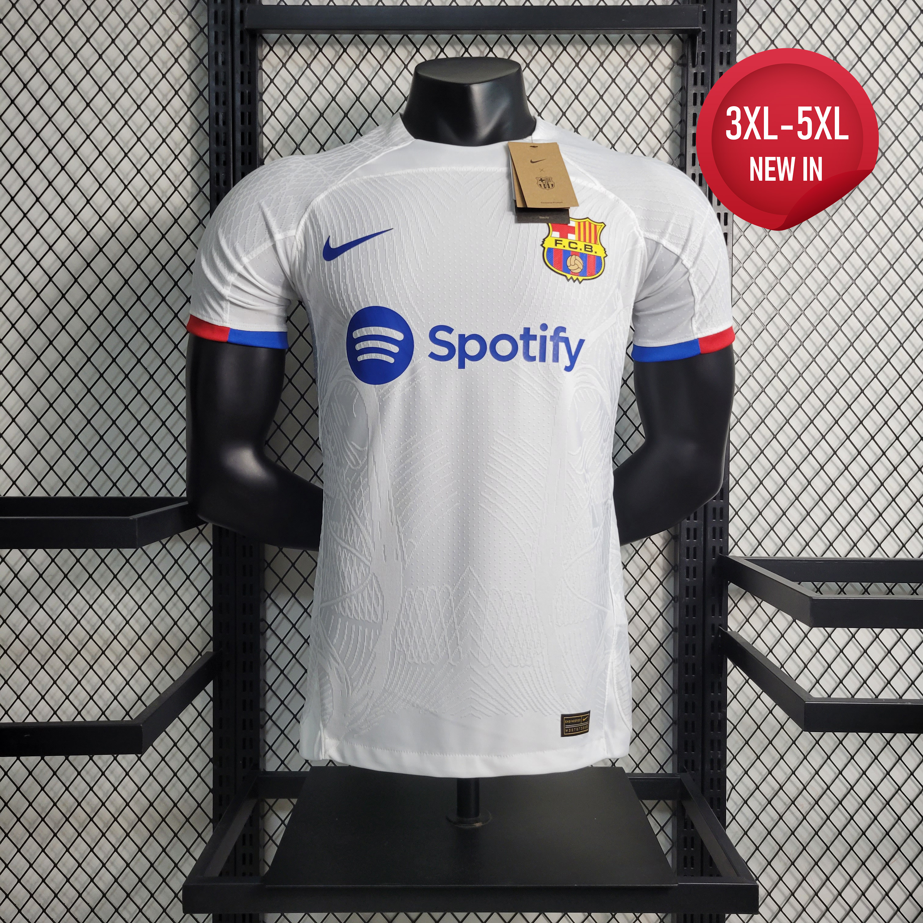 23/24 Barcelona Away Stadium Jersey - Player Version